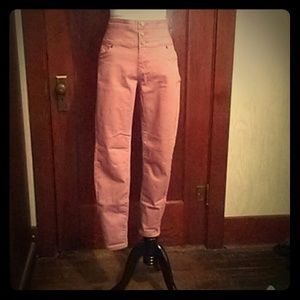 Dusty Pink High Waisted Jeans